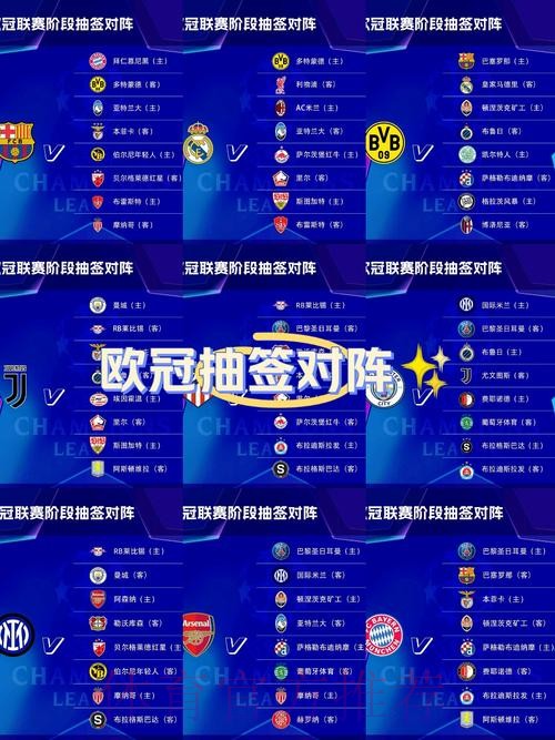 欧冠8强：皇萨仁城枪马竞巴黎多特 明晚19点抽签